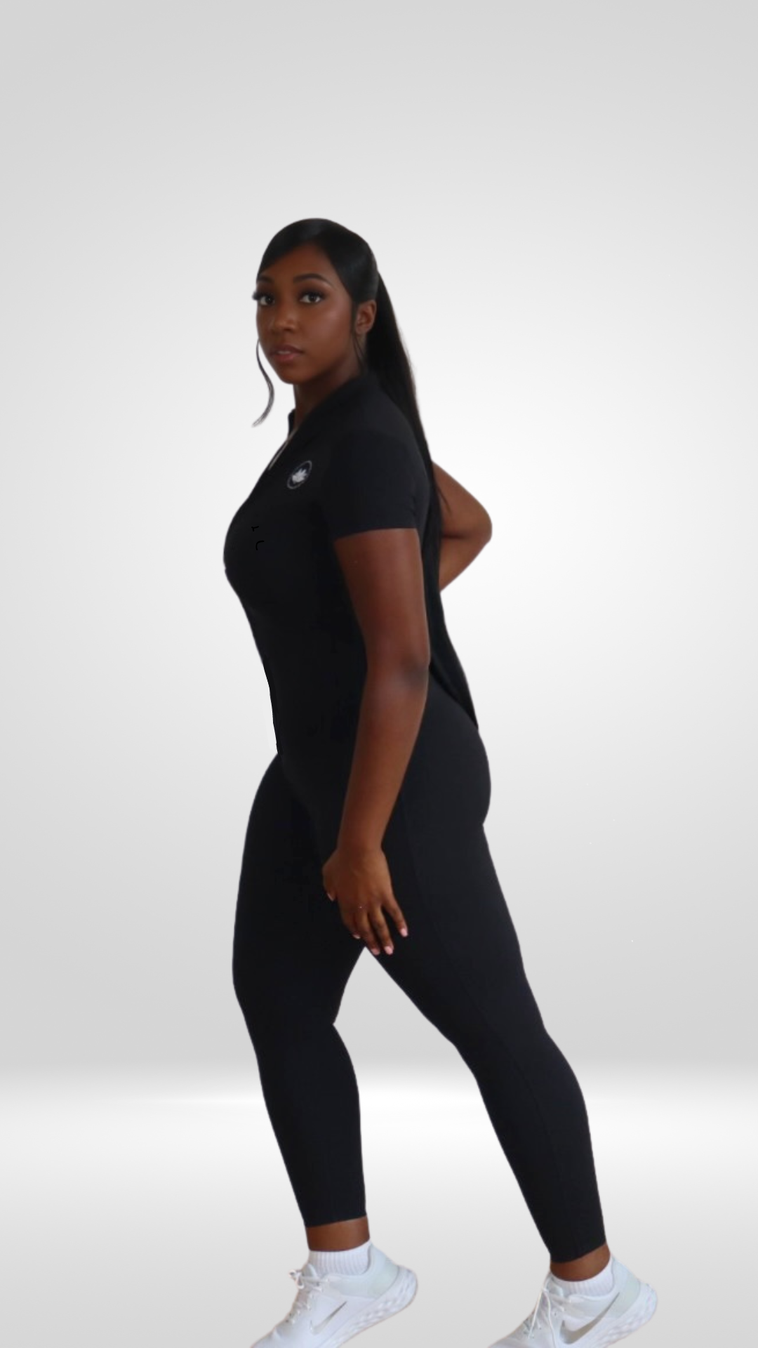 BOLD BOSS Short Sleeve Jumpsuit - M.Y.A.A.'S Bridal Party Collection