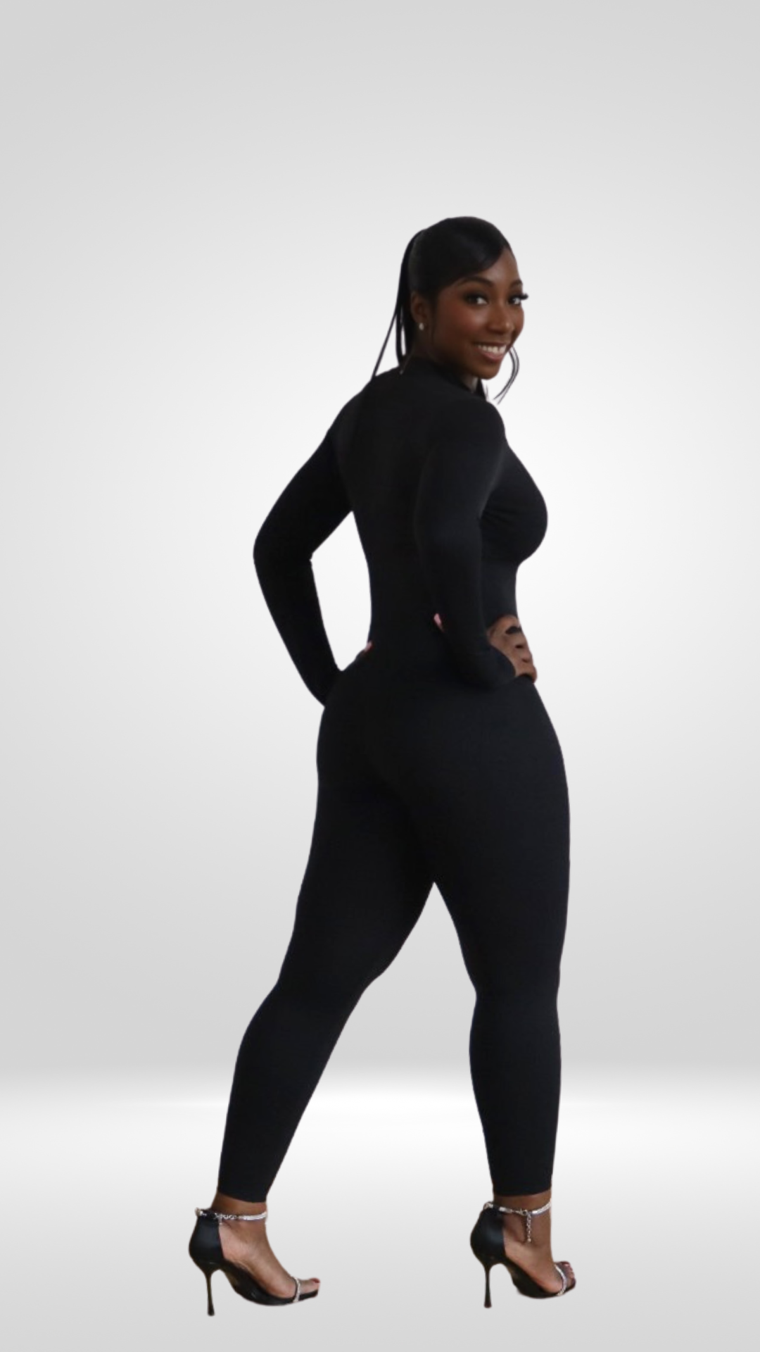 BOLD BOSS Long Sleeve Jumpsuit - M.Y.A.A.'S Bridal Party Collection